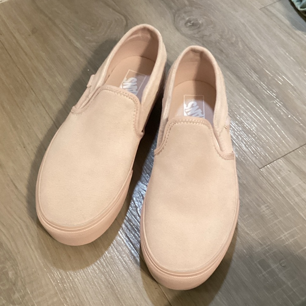 Vans Women's Slip-On Sneakers - Soft Pink